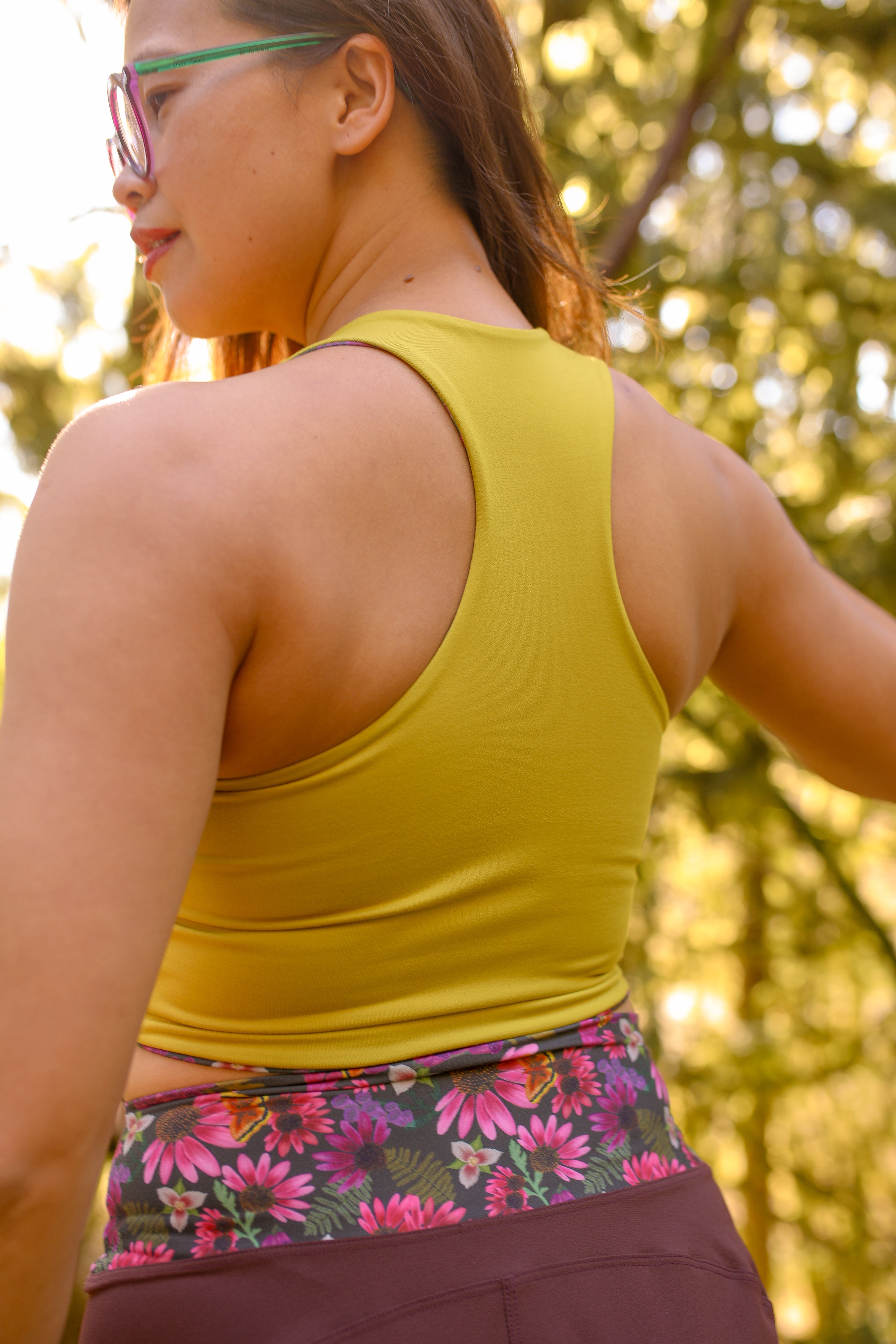 Commit Crop Top | Wolfmitten/Pistachio