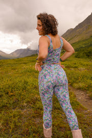 Earned it Leggings in Asterclass print, back view